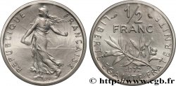 Piéfort Argent de 1/2 franc Semeuse 1972 Paris GEM.91 P2