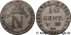 10 cent. à l N couronnée 1808 Strasbourg F.130/4 AU 