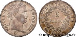 5 francs Napoléon Empereur, Empire français 1811 Rouen F.307/28 XF 