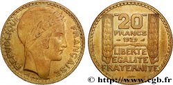 Essai de 20 francs Turin en bronze-aluminium 1929 Paris GEM.199 5