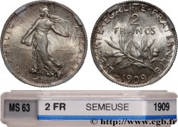 2 francs Semeuse 1909  F.266/11 SPL63 GENI
