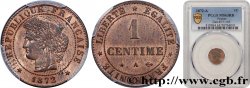 1 centime Cérès 1872 Paris F.104/1