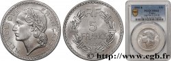 5 francs Lavrillier, aluminium 1945 Beaumont-Le-Roger F.339/4