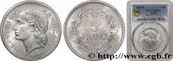5 francs Lavrillier, aluminium 1945 Beaumont-Le-Roger F.339/4