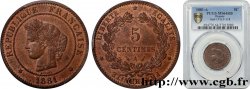 5 centimes Cérès 1881 Paris F.118/22