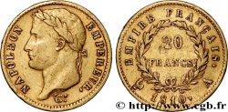 20 francs or Napoléon tête laurée, Empire français 1810 Paris F.516/8