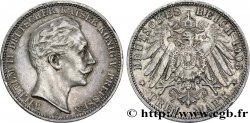 GERMANY - PRUSSIA 3 Mark Guillaume II 1908 Berlin