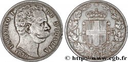ITALIE 5 Lire Humbert Ier 1879 Rome