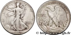 UNITED STATES OF AMERICA 1/2 Dollar Walking Liberty 1945 Denver