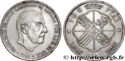 SPAIN 100 Pesetas Francisco Franco (1967 dans les étoiles) 1966 Madrid