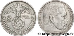 GERMANY 2 Reichsmark Maréchal Paul von Hindenburg 1937 Berlin