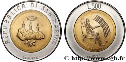 SAN MARINO 500 Lire ‘La révolution technologique’ 1986 Rome - R