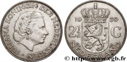 NETHERLANDS 2 1/2 Gulden Juliana 1959 Utrecht