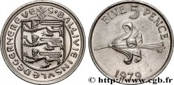 GUERNSEY 5 Pence 1979 Llantrisant