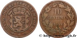 LUXEMBOURG 10 Centimes 1854 Utrecht