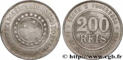 BRAZIL 200 Reis Croix du Sud 1889 