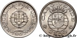 CABO VERDE 2,5 Escudos monnayage colonial portugais 1967 Lisbonne