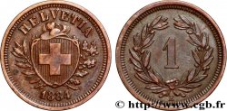 SWITZERLAND 1 Centime (Rappen) 1884 Berne