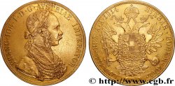 GOLD, PALLADIUM & PLATINUM INVESTMENT 4 Ducats, refrappe moderne François Joseph  1914 