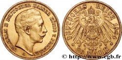 GOLD, PALLADIUM & PLATINUM INVESTMENT 20 Mark Guillaume II  1894 Berlin