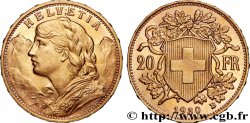 ORO, PALADIO Y PLATINO INVERSIÓN 20 Francs  Vreneli  1930 Berne