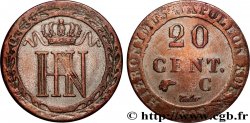 GERMANY - KINGDOM OF WESTPHALIA 20 Centimes 1808 Cassel