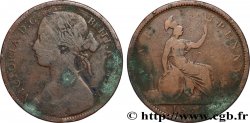 VEREINIGTEN KÖNIGREICH 1 Penny Victoria “Bun Head” 1867 Londres