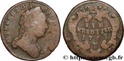 AUSTRIA 1 Kreutzer Marie-Thérèse 1763 Prague