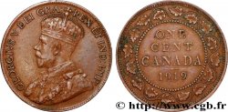 CANADA 1 Cent Georges V 1919 