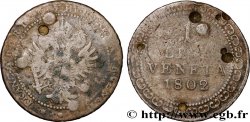 ITALIEN - VENEDIG 1 Lire (20 Soldi) frappe au nom de François II 1802 Venise