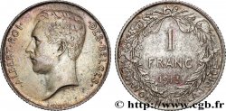 BELGIEN 1 Franc Albert Ier légende française 1913 