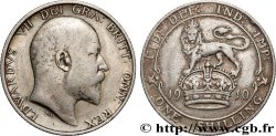 ROYAUME-UNI 1 Shilling Edouard VII 1910 