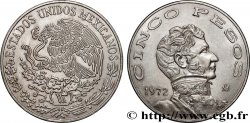 MEXICO 5 Pesos Vicente Guerrero 1972 Mexico