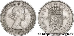 UNITED KINGDOM 1 Shilling Elisabeth II ‘Scottish reverse’ 1958 Londres