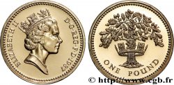 UNITED KINGDOM 1 Pound BU Chêne Anglais 1986 Llantrisant