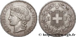 SWITZERLAND 5 Francs Helvetia 1907 Berne