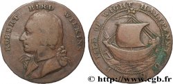 ROYAUME-UNI (TOKENS) 1/2 (half) Penny Robert Bird Wilkins - Newport (Isle of Wright) 1792 