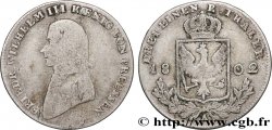 GERMANY - PRUSSIA 1/3 Thaler Frédéric-Guillaume III roi de Prusse 1802 Berlin