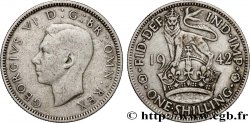 UNITED KINGDOM 1 Shilling Georges VI “England reverse” 1942 