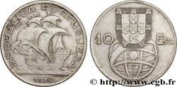 PORTUGAL 10 Escudos 1954 Lisbonne