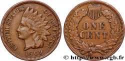 UNITED STATES OF AMERICA 1 Cent tête d’indien, 3e type 1909 Philadelphie