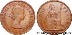 UNITED KINGDOM 1 Penny Elisabeth II 1966 Londres