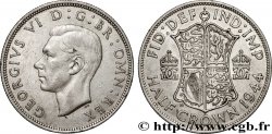 UNITED KINGDOM 1/2 Crown Georges VI 1944 