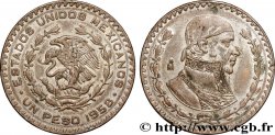 MEXIKO 1 Peso Jose Morelos y Pavon 1958 Mexico