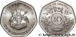 UGANDA 10 Shillings 1987 Llantrisant