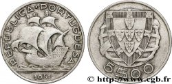 PORTUGAL 5 Escudos 1951 