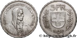 SWITZERLAND 5 Francs Berger des Alpes 1935 Berne