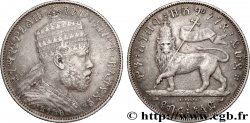 ETIOPIA 1/2 Birr Menelik II EE1889 1897 Paris