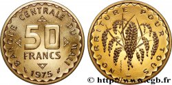 MALI Essai de 50 Francs plant de mil 1975 Paris