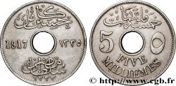 EGYPT 5 Millièmes AH1333 1917 Heaton - H